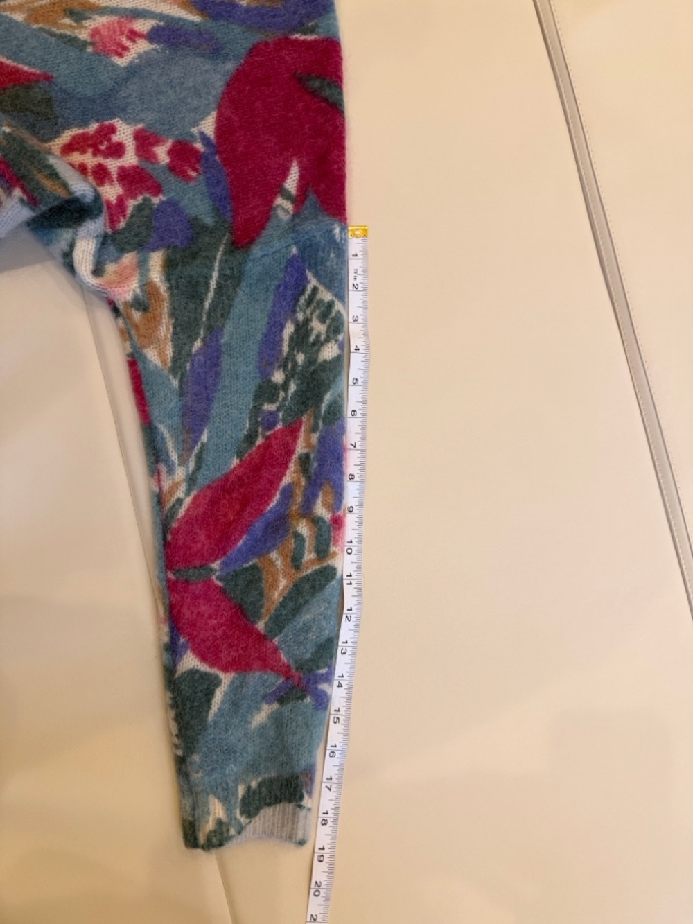 Sézane Ines Jumper Floral Multicolor Crewneck Sweater - Women - Picture 9 of 12